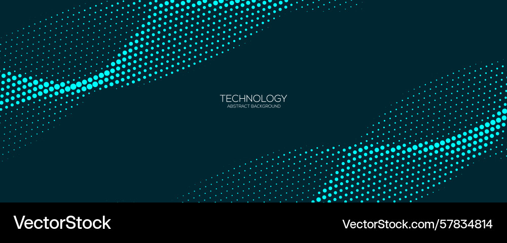 Futuristic abstract background with flowing Futuristic abstract background with flowing Vector Image