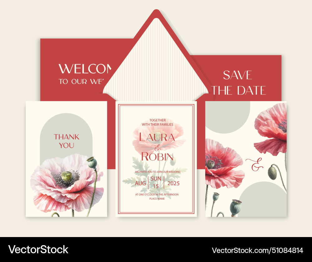 Luxury wedding invitation card background Luxury wedding invitation card background vector image