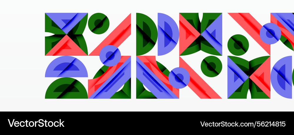 Abstract geometric pattern repeating Abstract geometric pattern repeating vector image