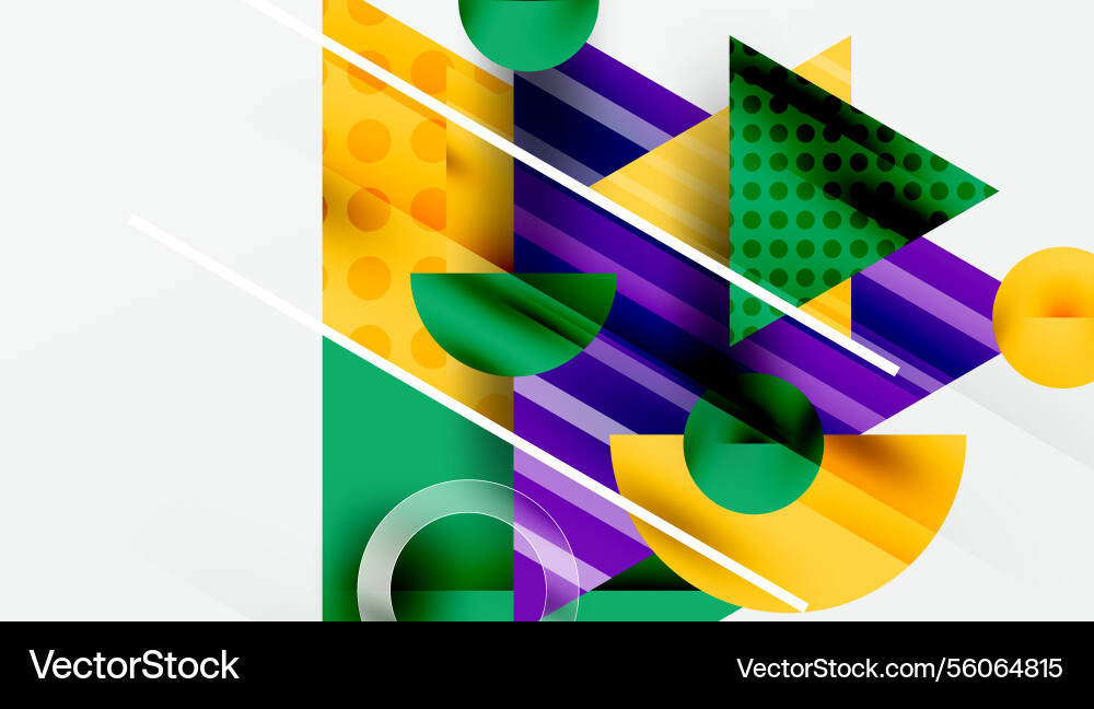 Modern abstract design with overlapping Modern abstract design with overlapping Vector Image