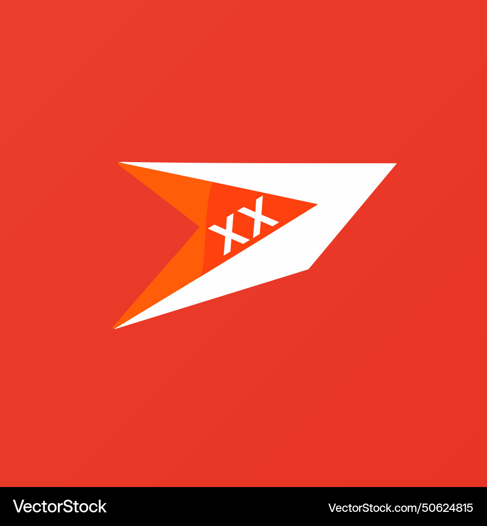Web-based store filled colorful initial logo idea Web-based store filled colorful initial logo idea vector image