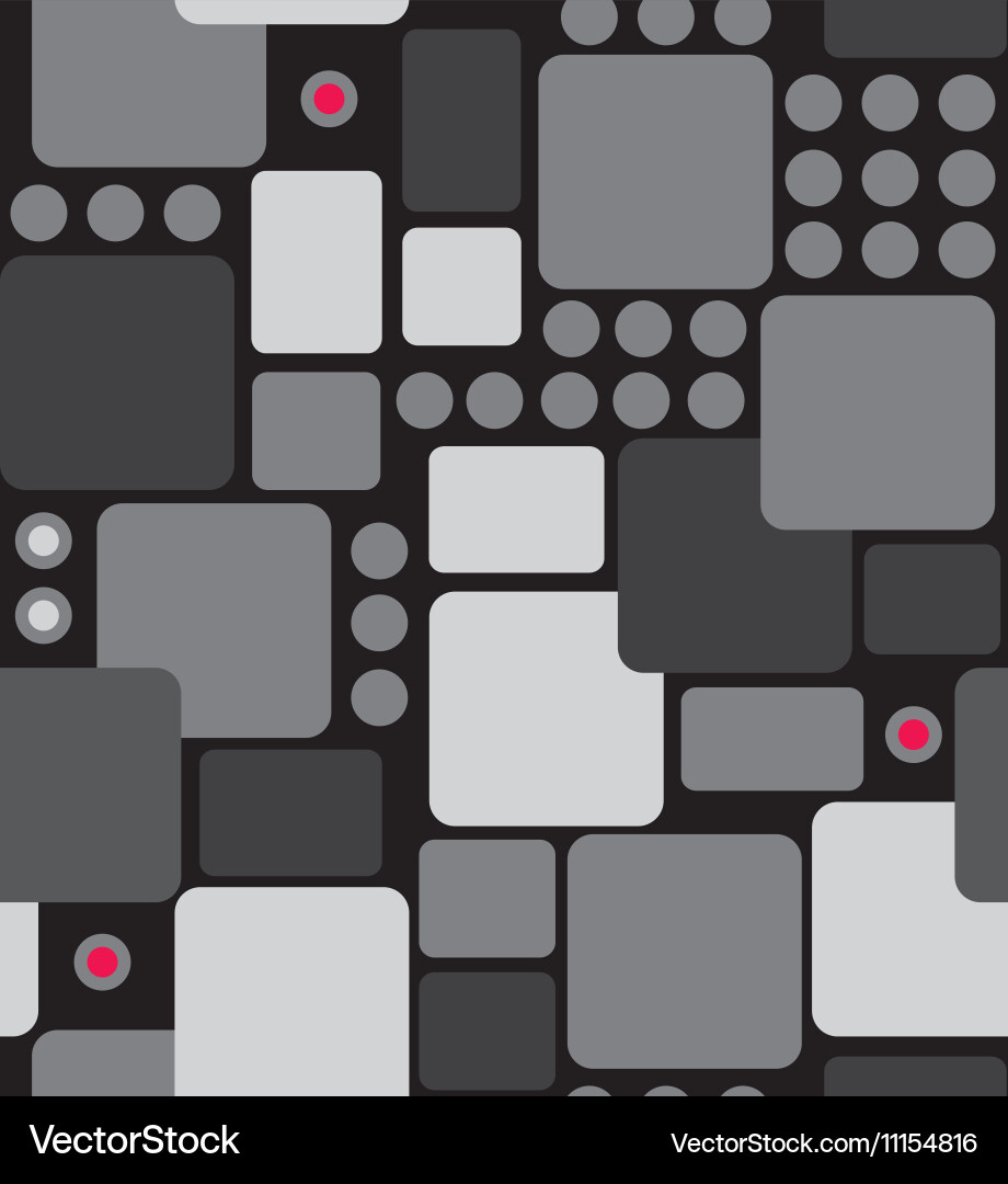 Abstract geometry from rounded rectangles Vector Image