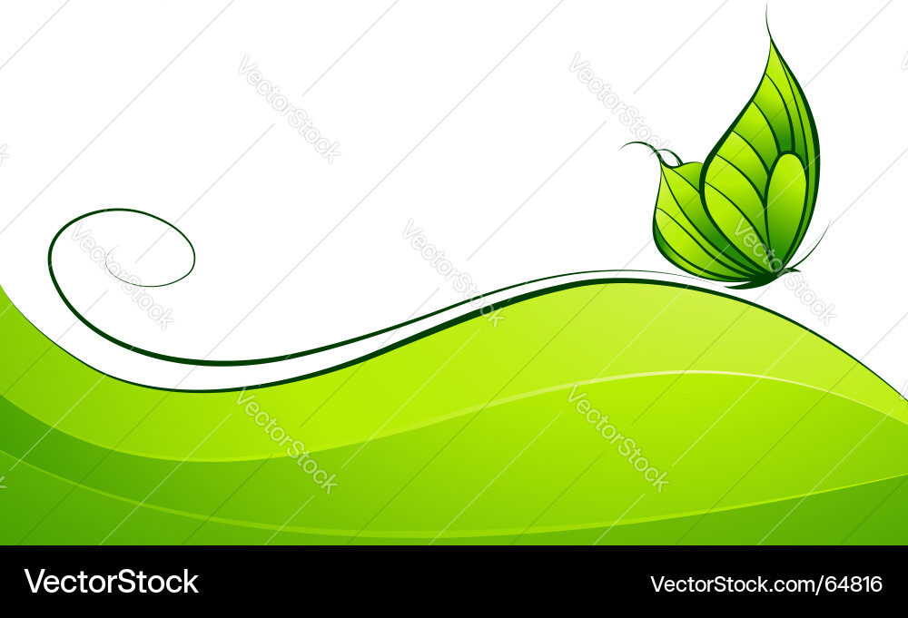 Butterfly border Royalty Free Vector Image - VectorStock