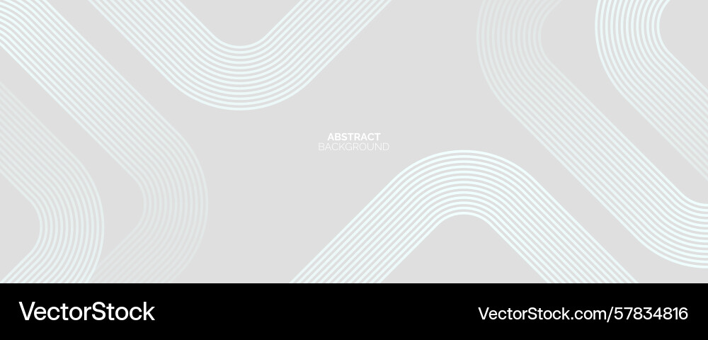 Grey abstract background geometric lines pattern vector image