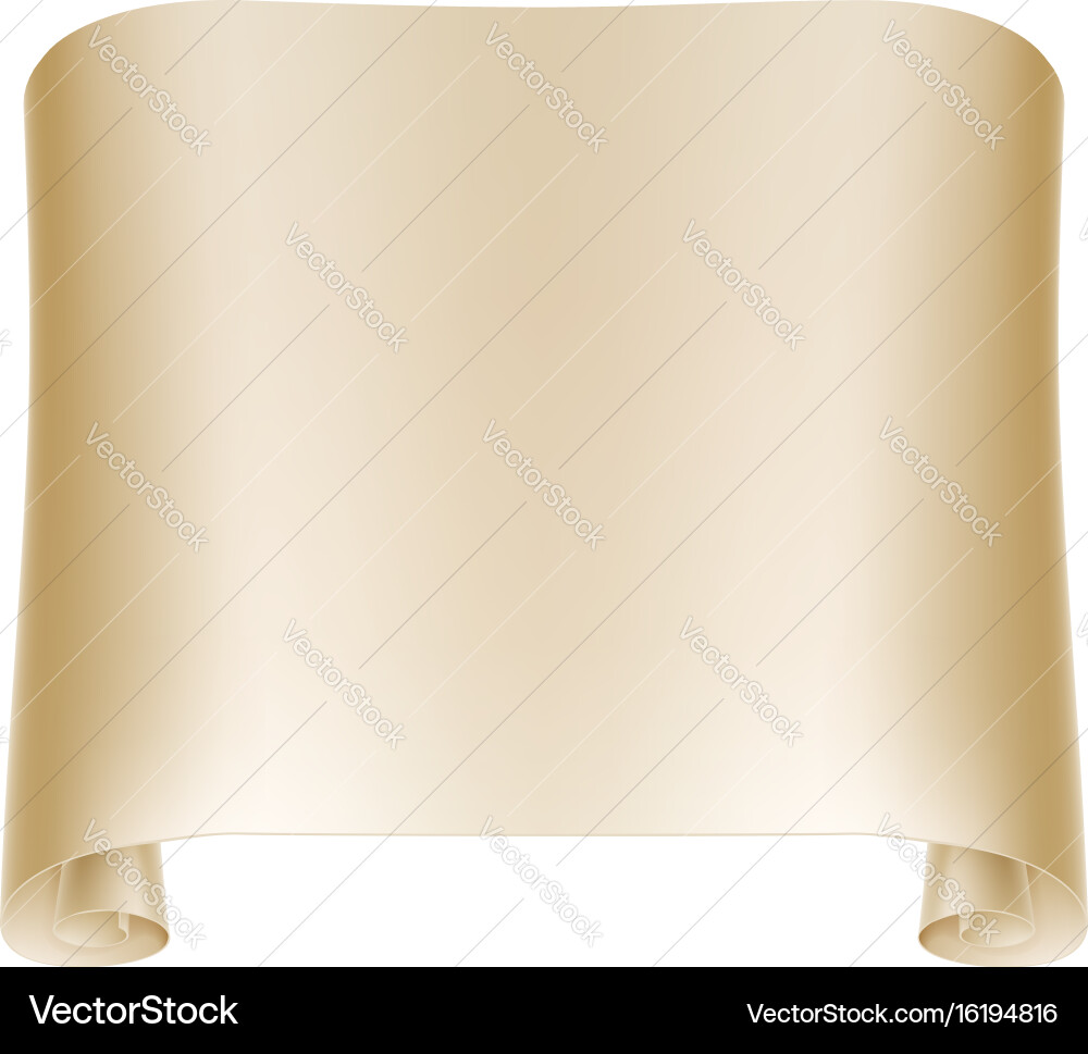 Paper scroll Vector Image