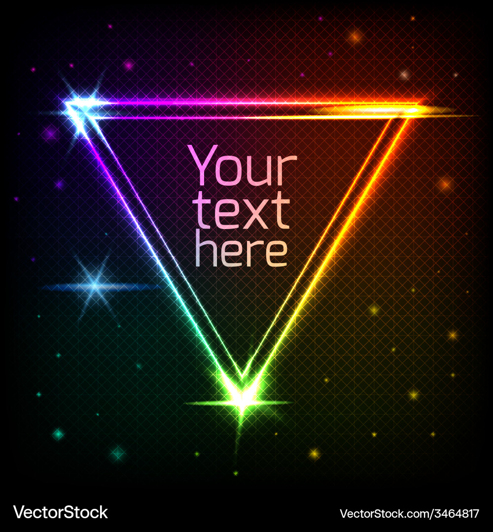 Abstract geometric background with space for text vector image
