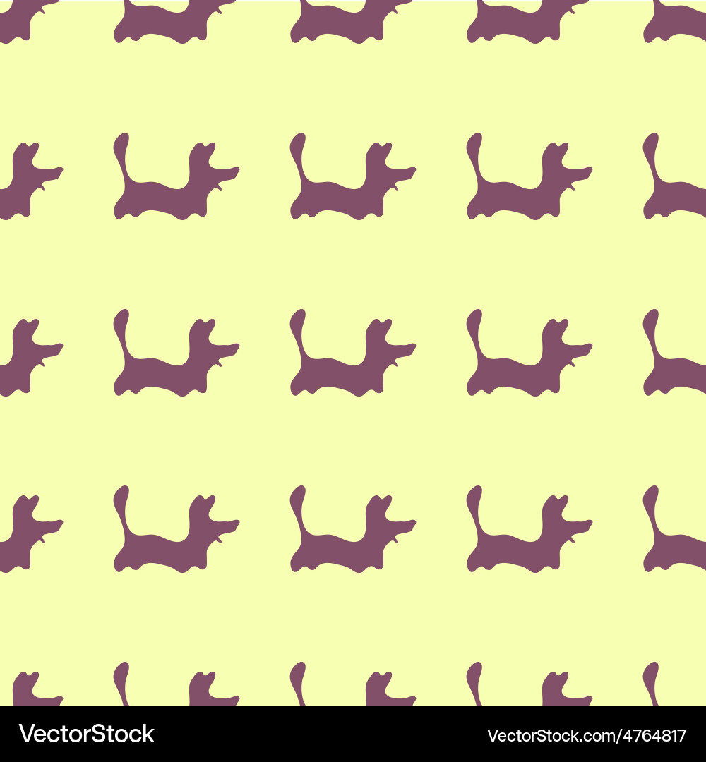 Zoo pattern for designed print vector image