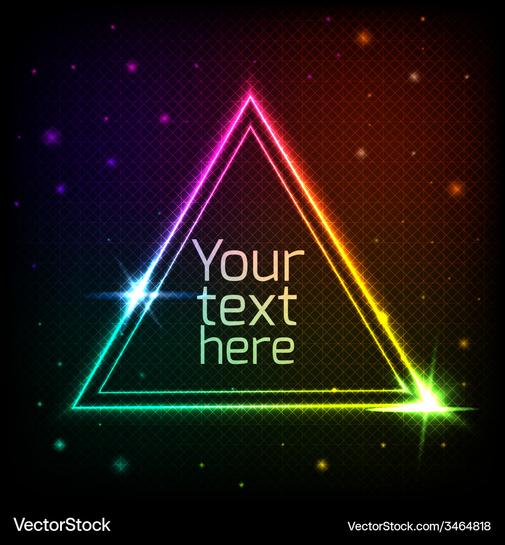 Abstract geometric background with space for text Vector Image