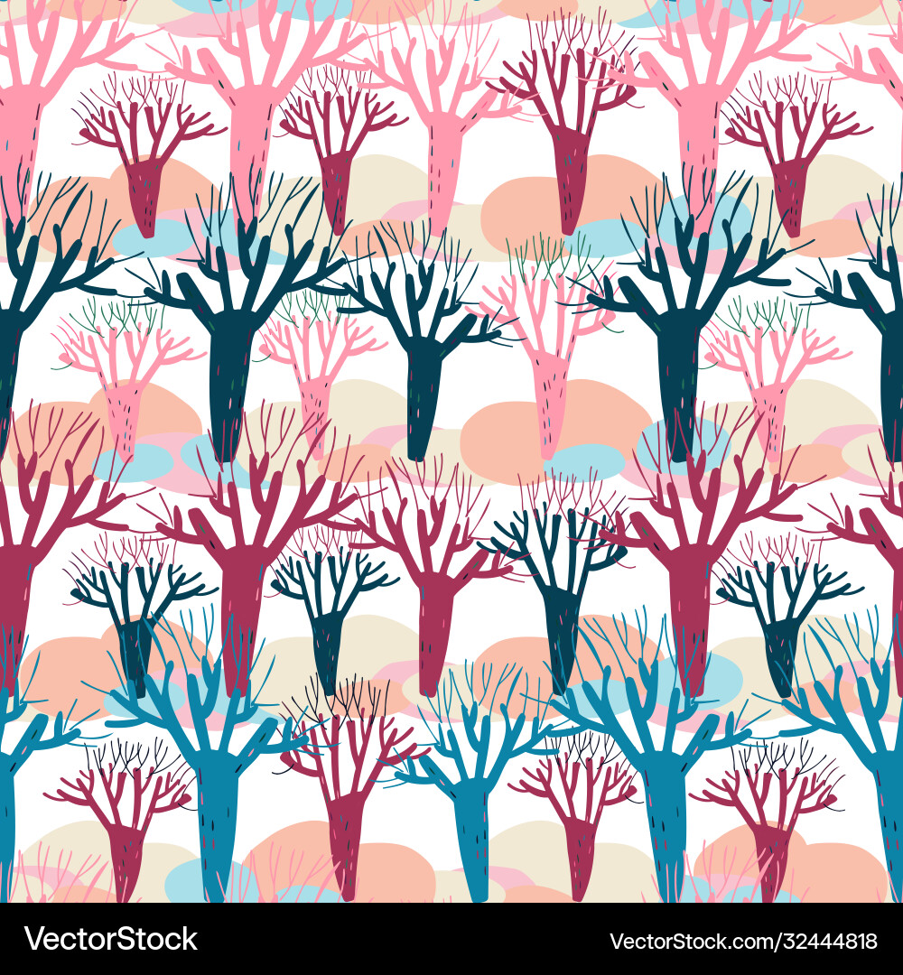 Modern seamless simple colourful pattern Vector Image