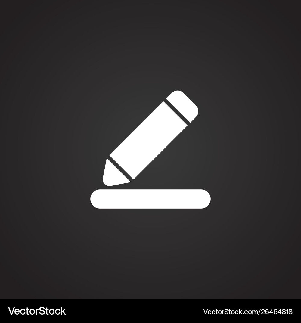 Option button icon on background for graphic Option button icon on background for graphic vector image