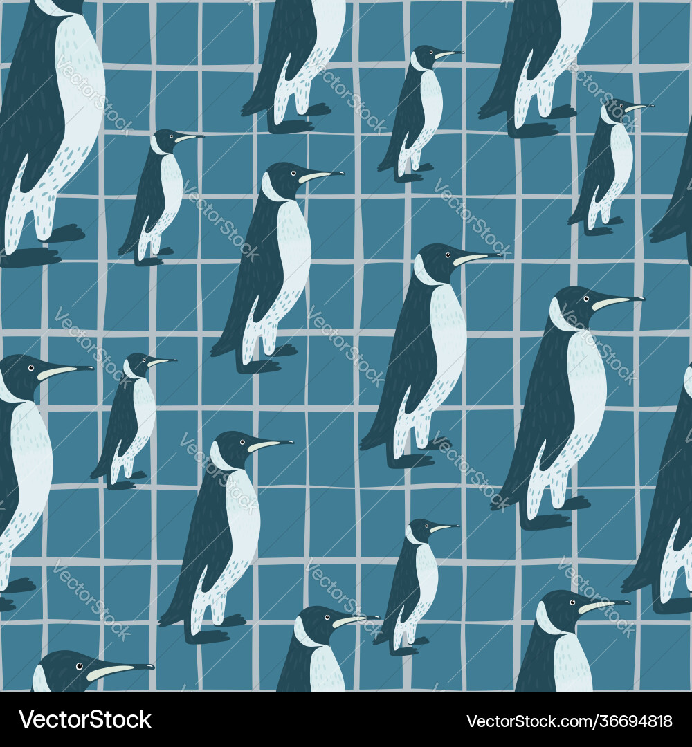 Random tropic zoo seamless pattern with doodle Random tropic zoo seamless pattern with doodle vector image