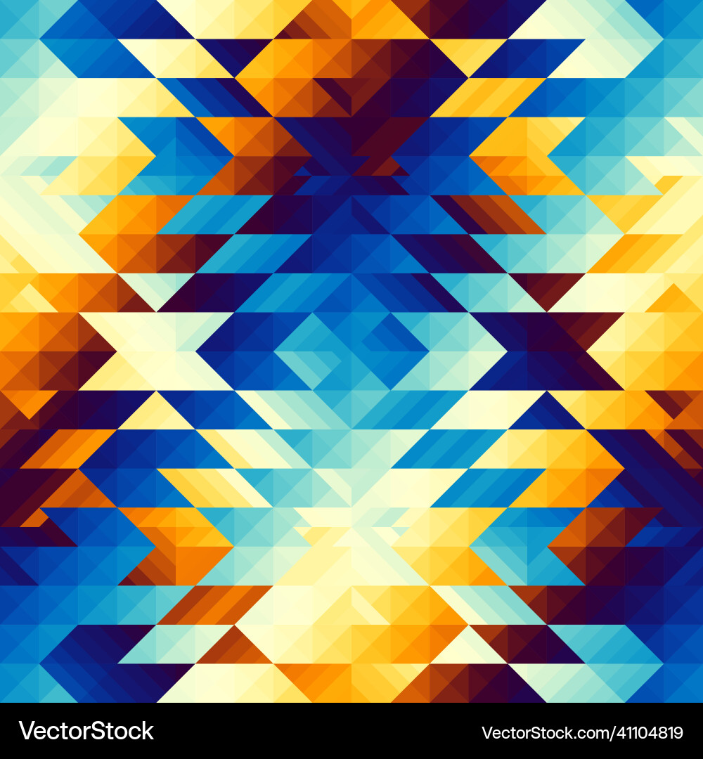 Seamless pattern background of a triangles Seamless pattern background of a triangles Vector Image