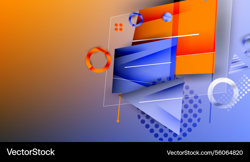 Abstract background - overlapping circles Abstract background - overlapping circles vector image