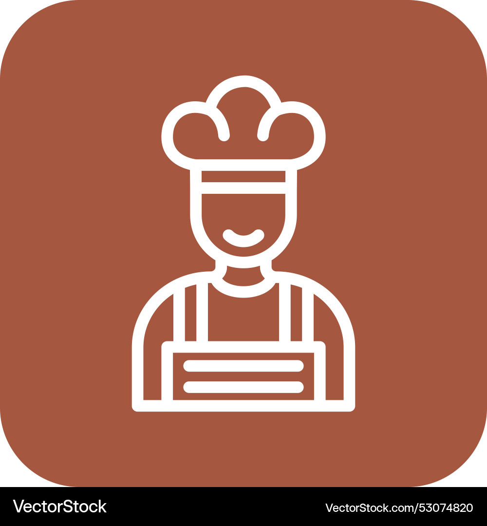Male chef icon design Royalty Free Vector Image