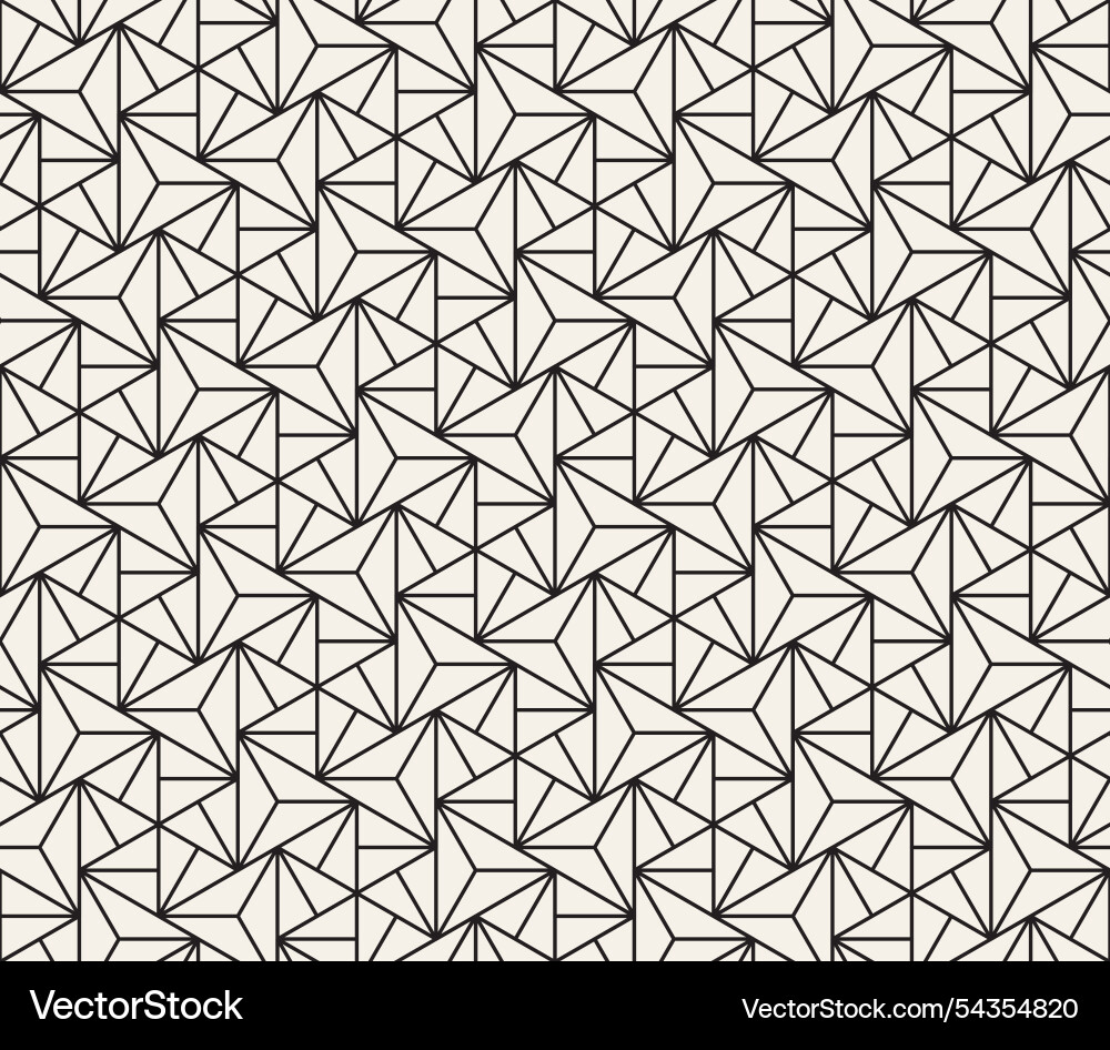 Seamless pattern repeating geometric elements Seamless pattern repeating geometric elements vector image
