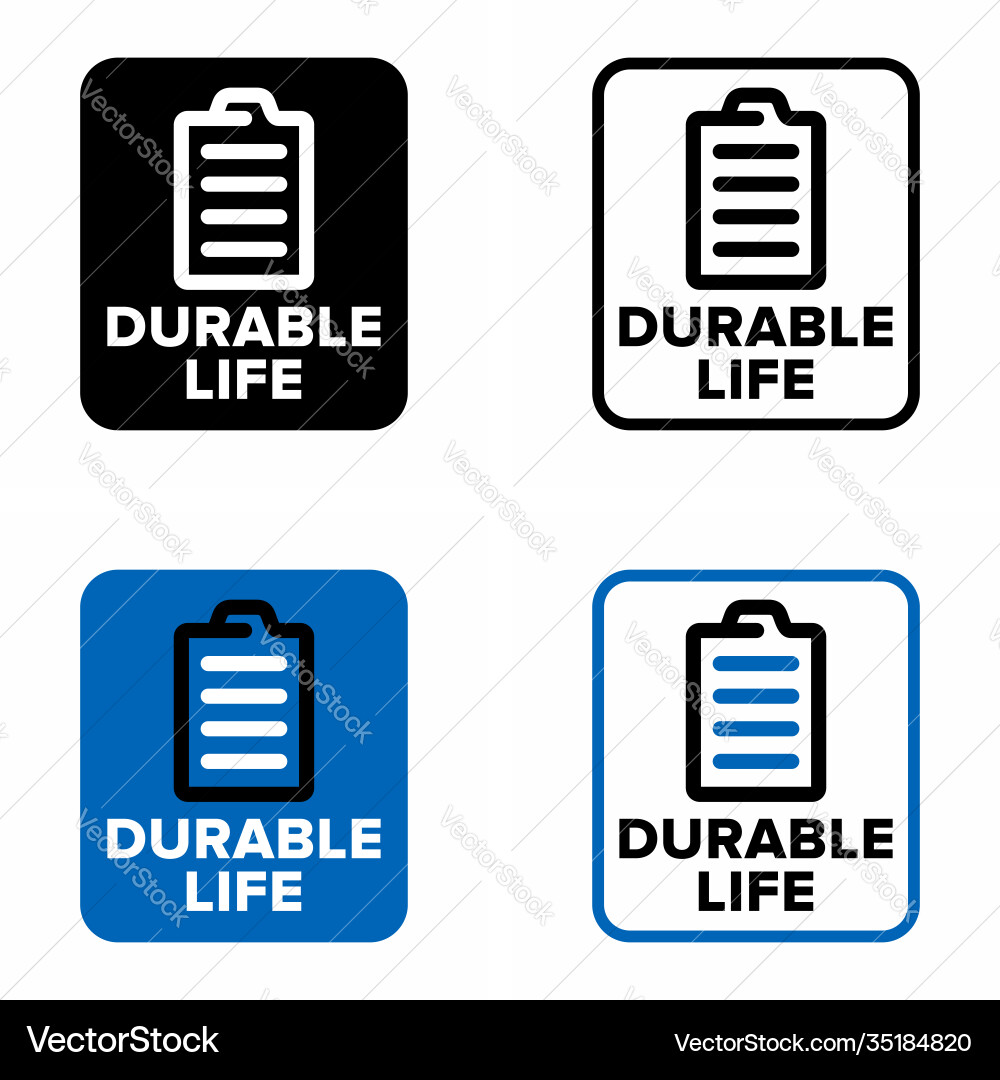 Text long storage and use item property Vector Image