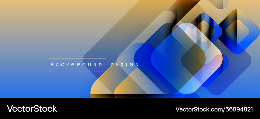 Abstract gradient background overlapping squares Abstract gradient background overlapping squares vector image