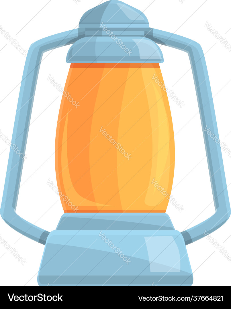 Gasoline lantern icon cartoon and flat style Gasoline lantern icon cartoon and flat style vector image