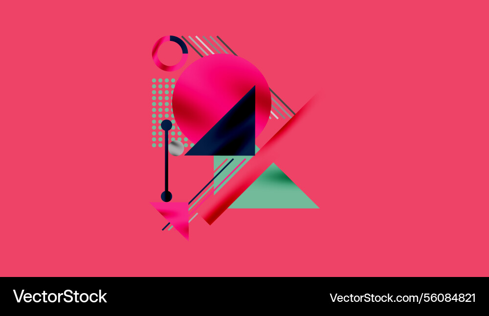 Geometric background showcasing sharp lines Geometric background showcasing sharp lines vector image