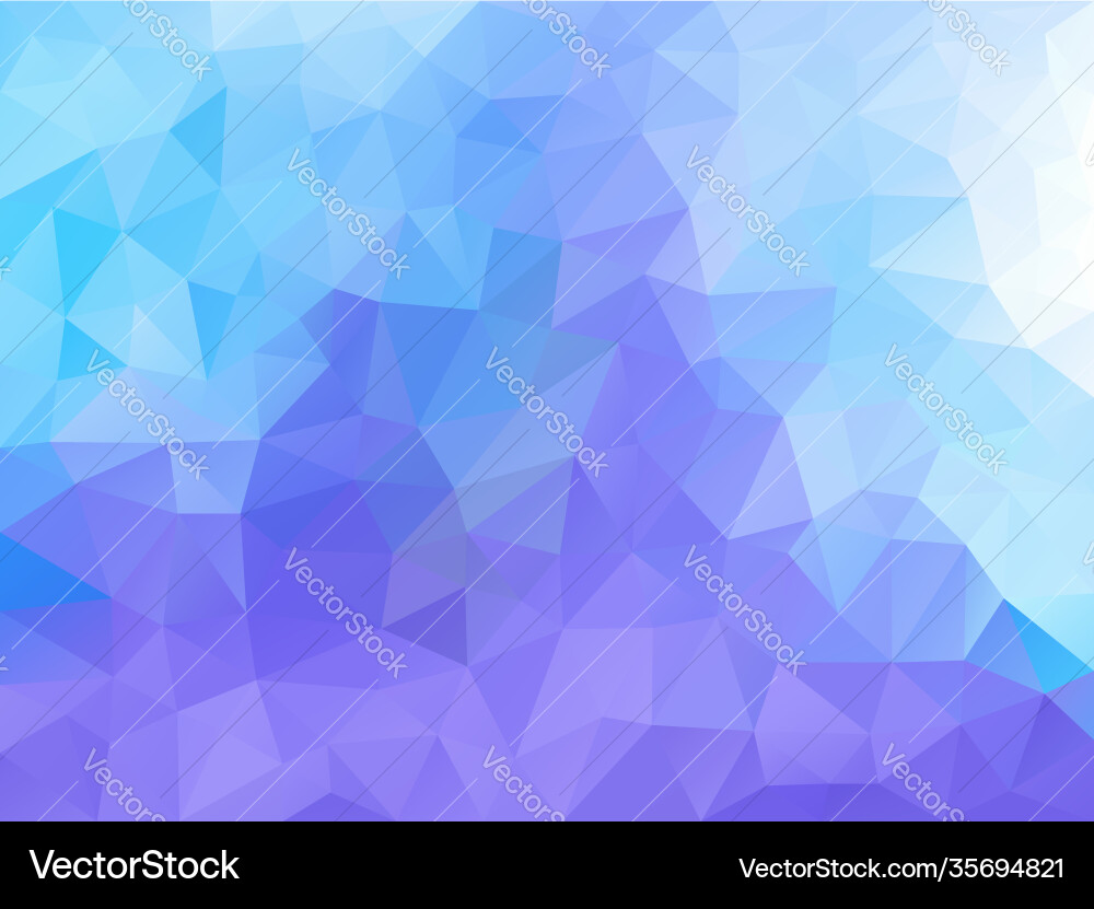 Geometric Triangle Gradient Background vector image