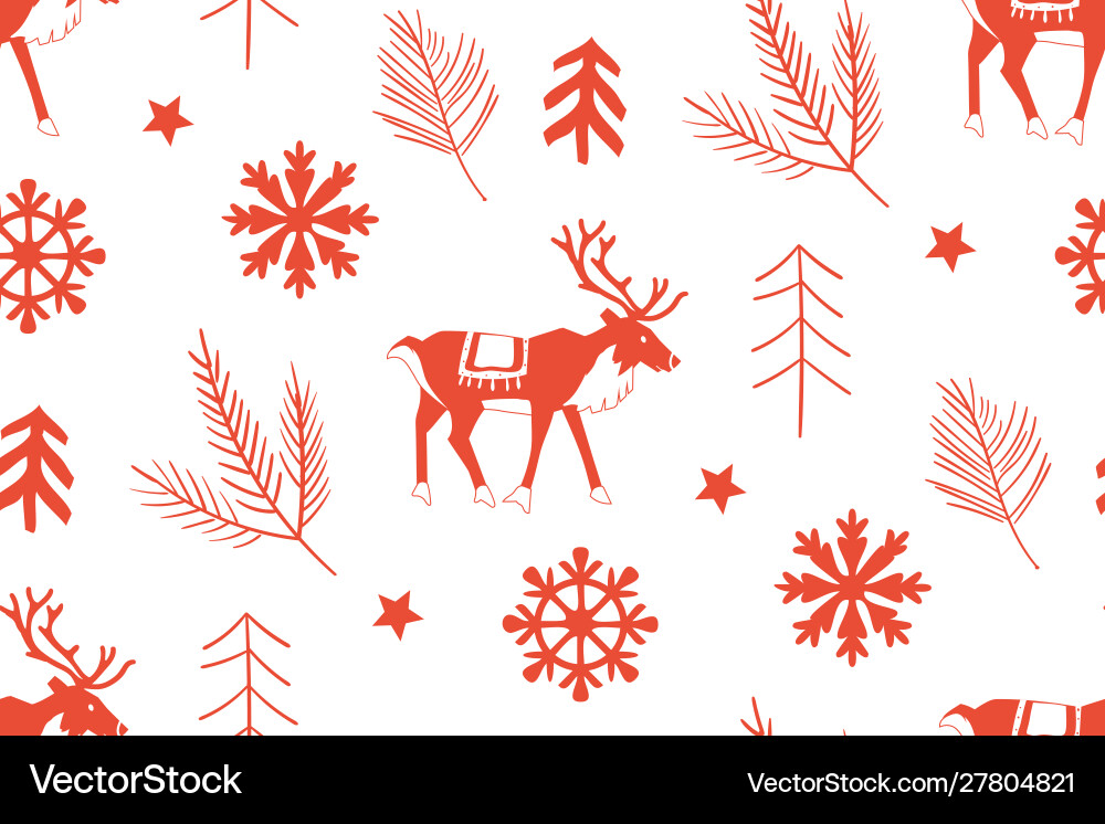 Merry christmas and happy new year Vector Image