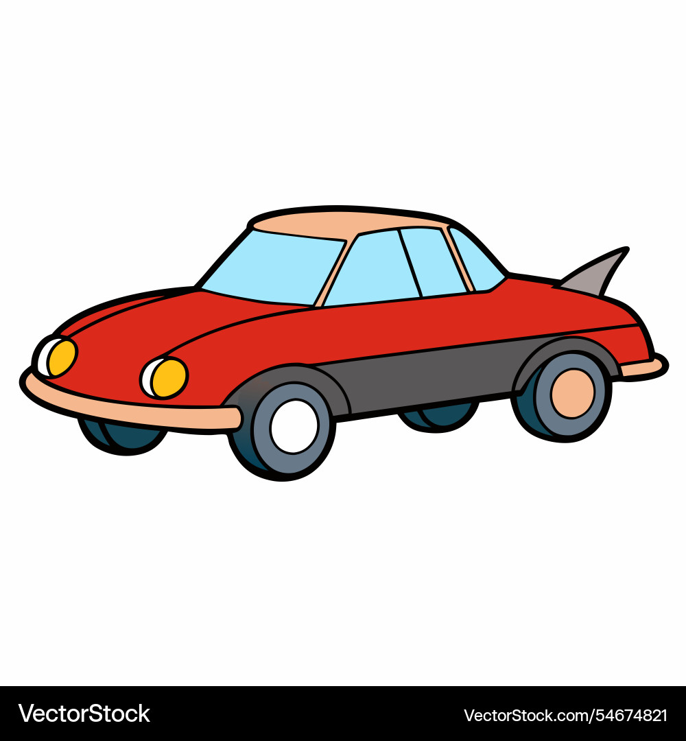 Rolls-royce car flat design Vector Image