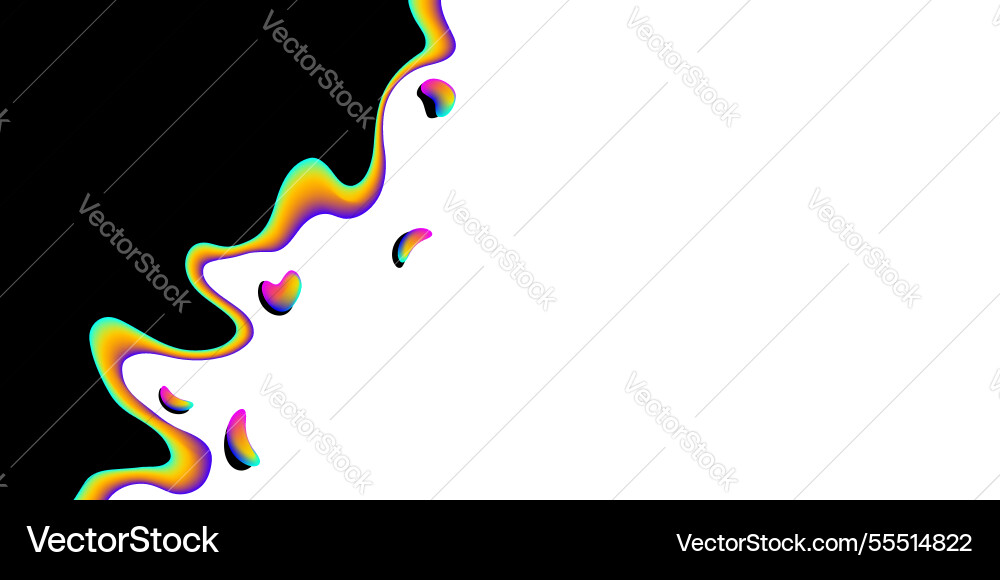 Abstract colorful fluid design Abstract colorful fluid design vector image