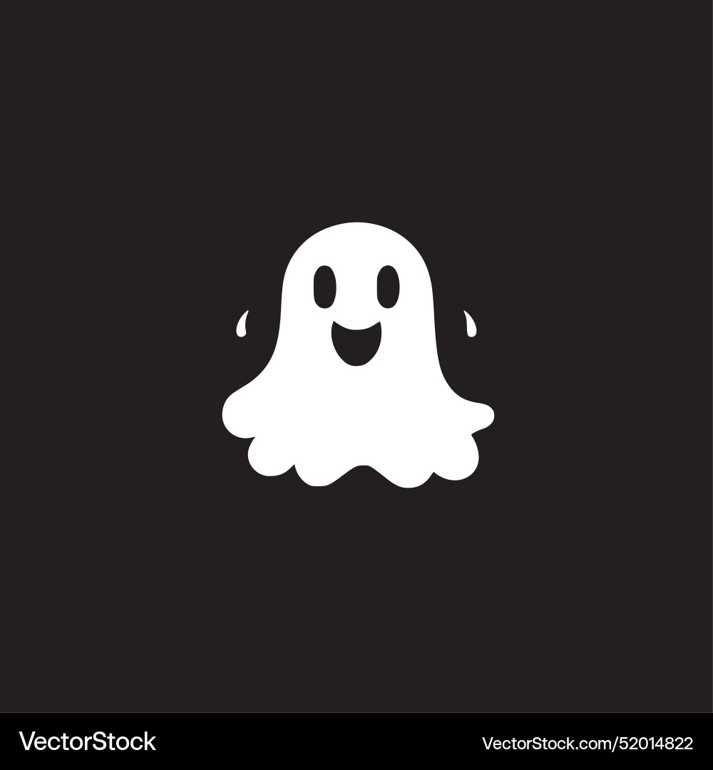 Ghost - hochwertiges Logo ideal für T-Shirt Ghost - hochwertiges Logo ideal für T-Shirt vektorbild