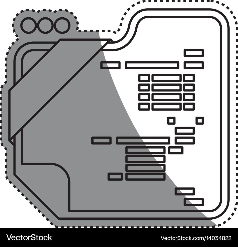 Html Programmiercode vektorbild