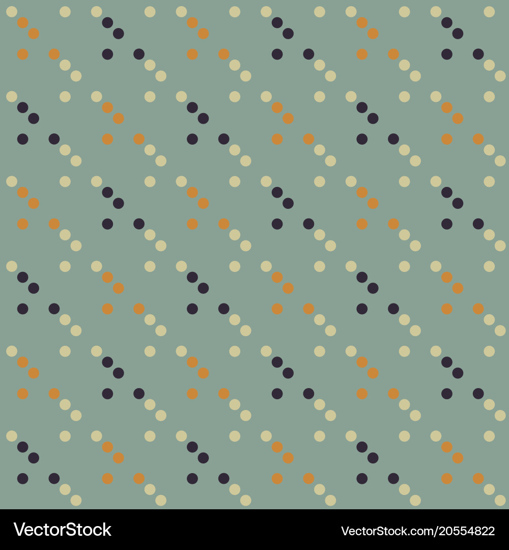 Irregular dots seamless pattern Vector Image