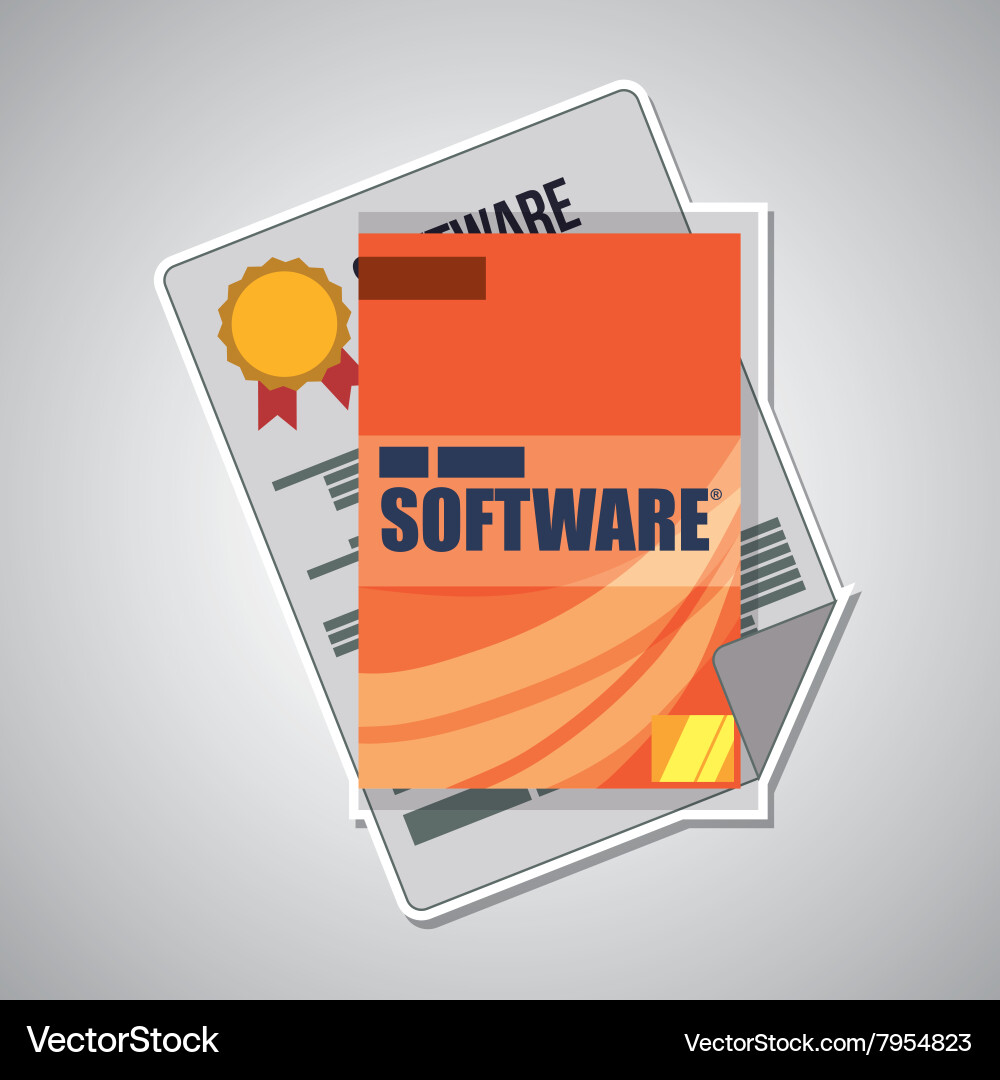 Development and software design vector image