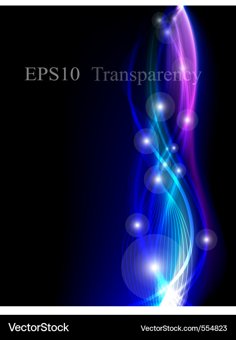 Dynamic Light Flow Background vector image