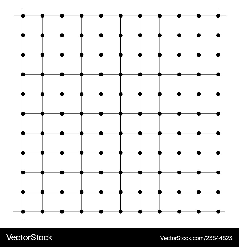 Measured grid graph plotting corner ruler Measured grid graph plotting corner ruler vector image