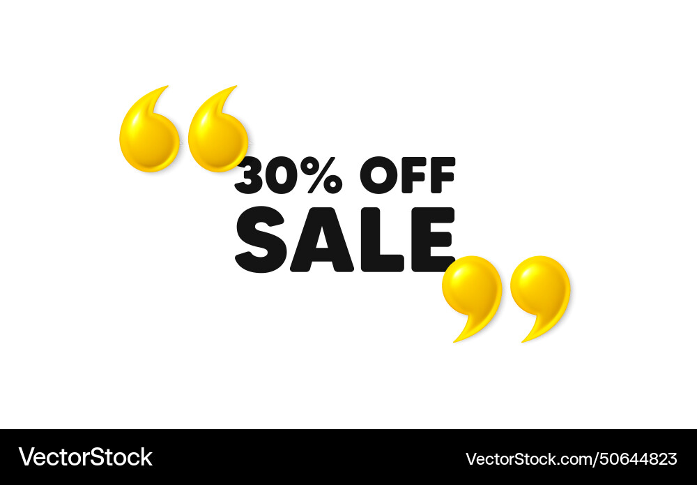Sale 30 percent off discount promotion price Sale 30 percent off discount promotion price vector image