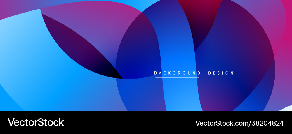Abstract overlapping lines and circles geometric Abstract overlapping lines and circles geometric Vector Image