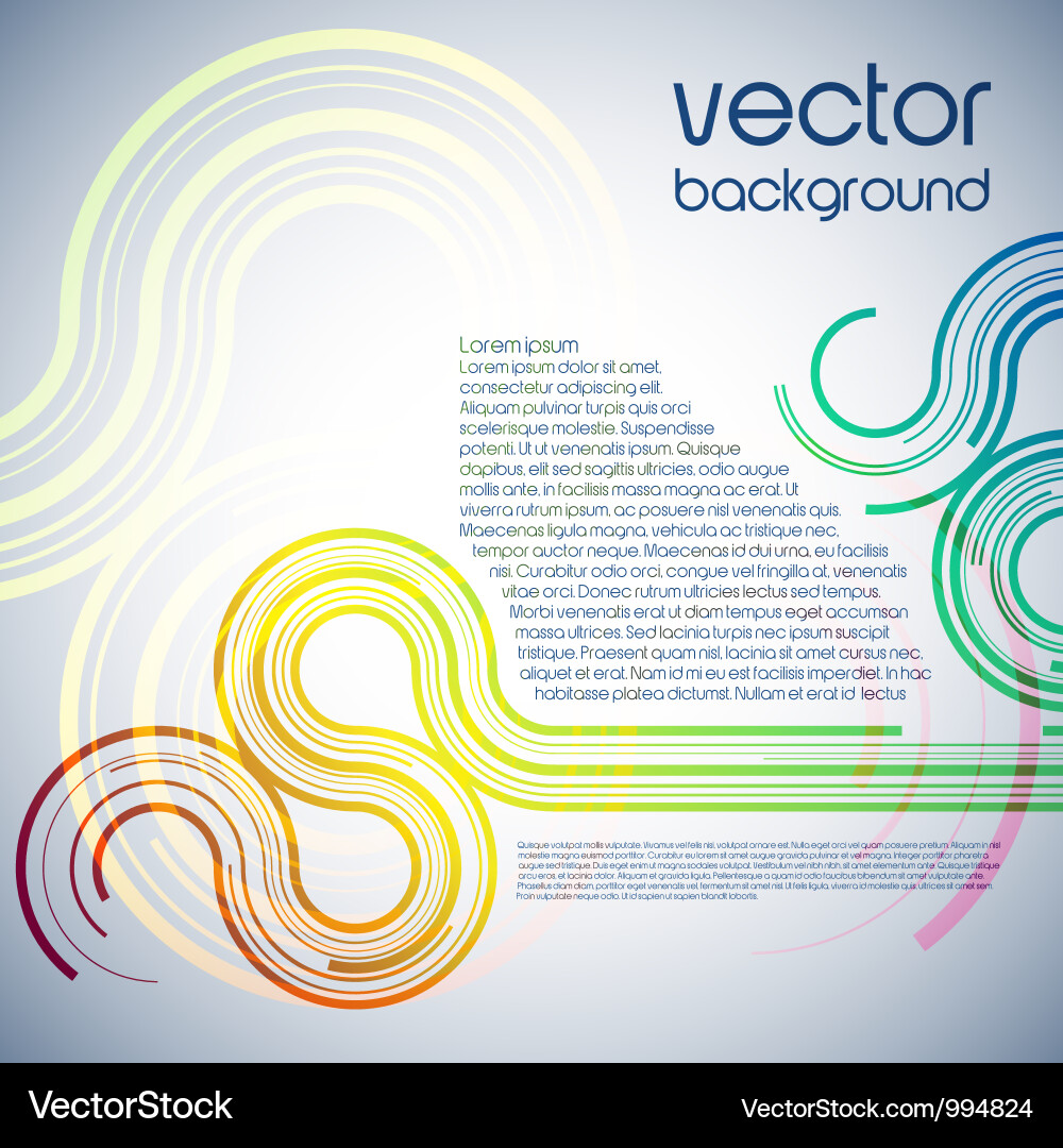 Dynamic Wave Patterns Vector Image