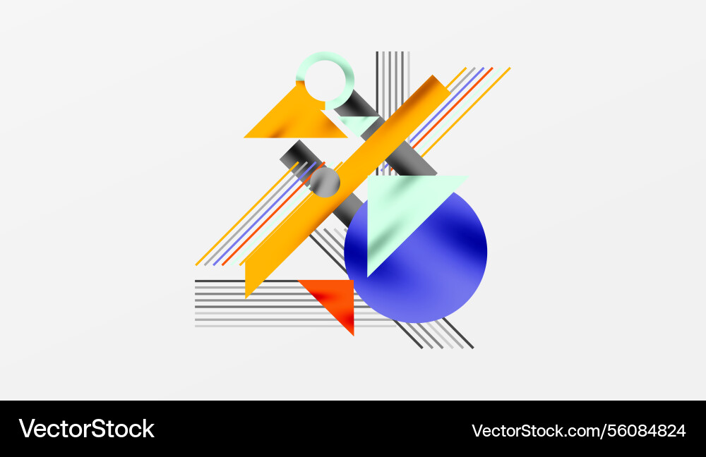 Geometric background showcasing sharp lines Geometric background showcasing sharp lines vector image