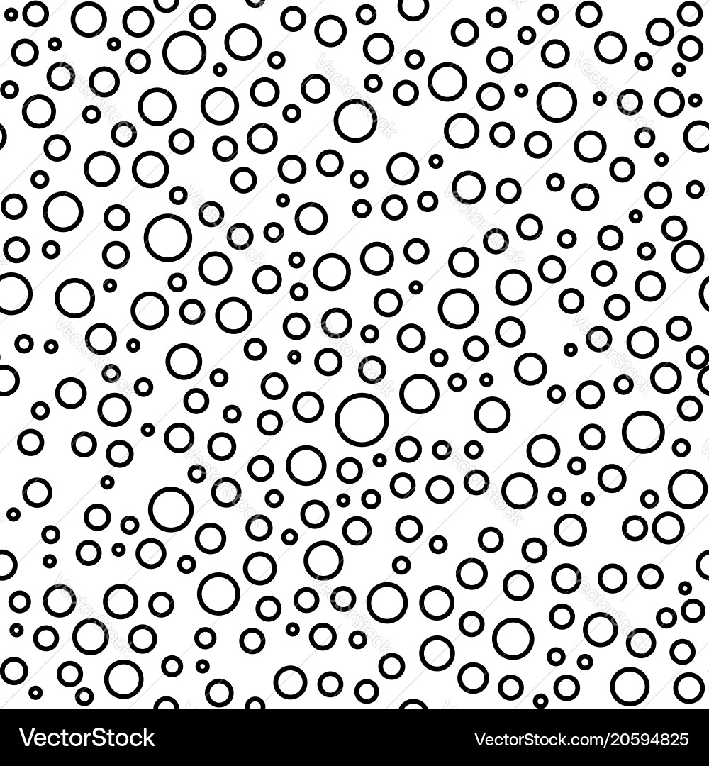 Seamless background with random shapes vector image