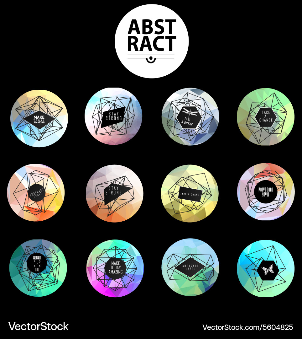 Universal modern icons for web and mobile app vector image