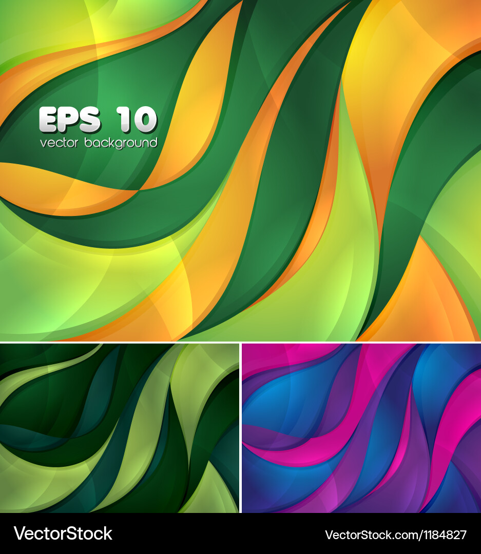 Dynamic Swirl Abstract Background Vector Image