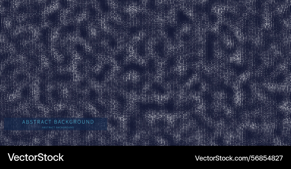 Points in noisy chaotic texture abstract dots vector image