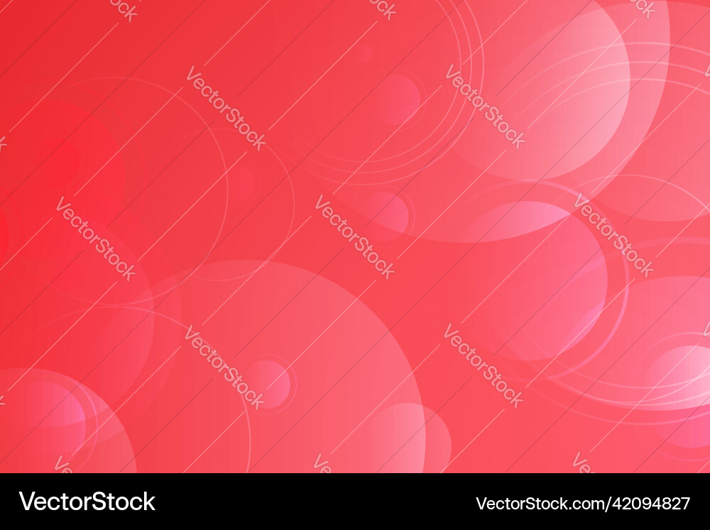 Red Gradient Circle Background vector image
