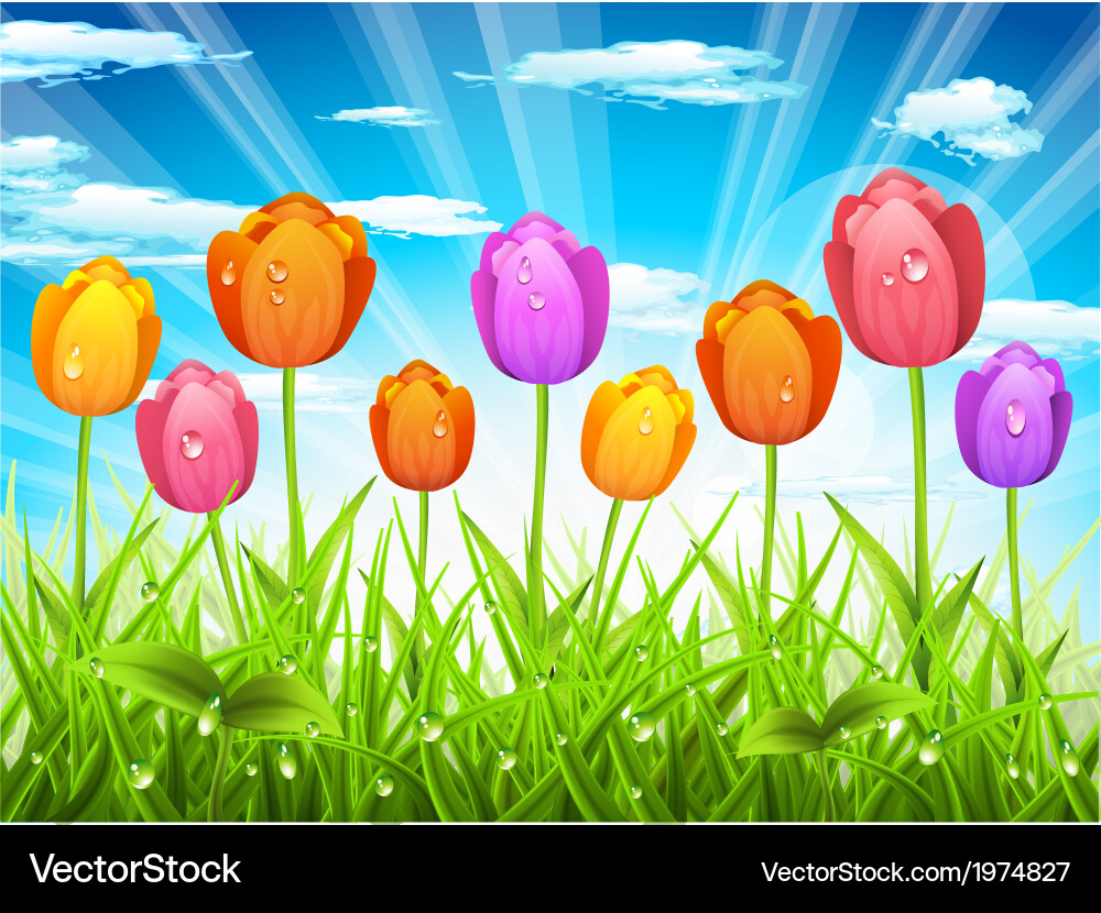 Spring Vector Image