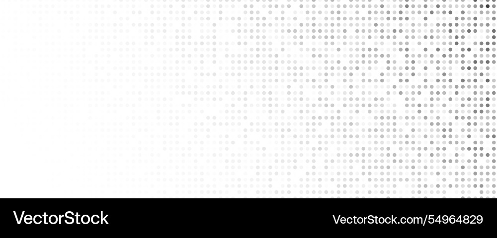 Monochrome halftone background with dots Monochrome halftone background with dots Vector Image