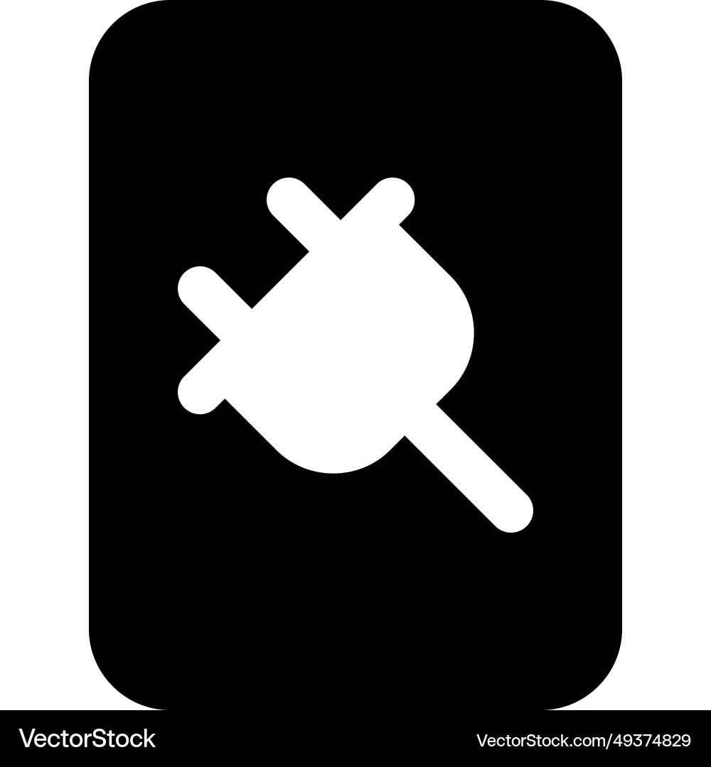 Record of electrical usage and consumption Vector Image