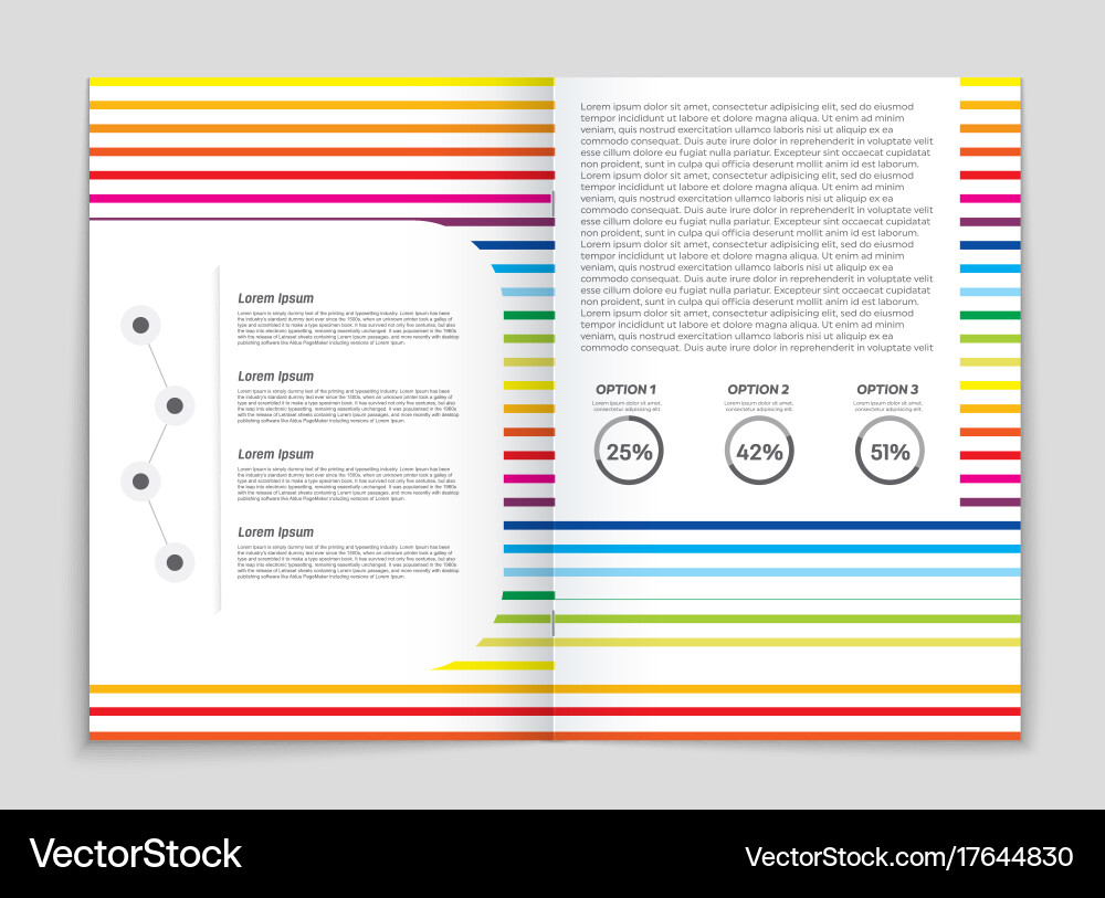 Abstract layout background set for art Vector Image