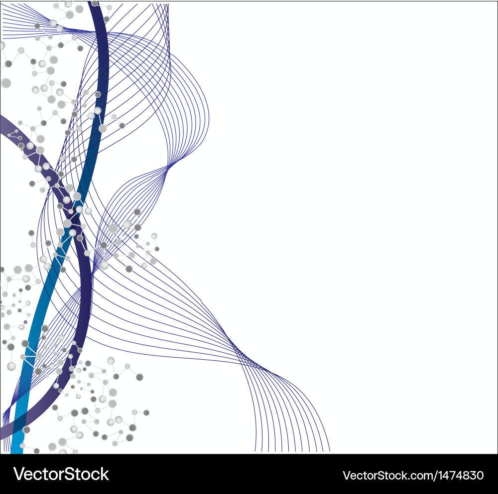 Modern Tech Gradient Background vector image