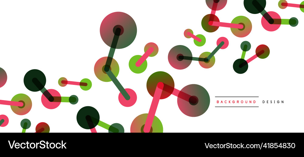 Network concept abstract background dots Network concept abstract background dots vector image