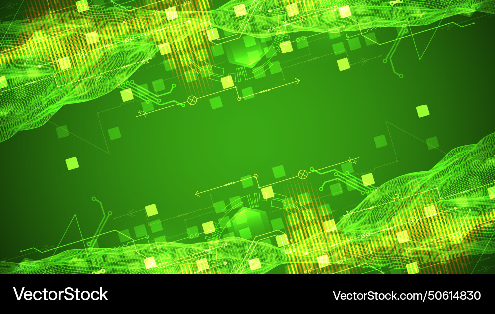 Wireframe big data concept abstract digital Wireframe big data concept abstract digital vector image
