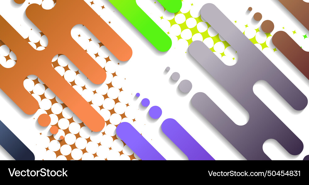 Abstract minimal geometric shape background Vector Image